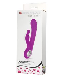 Pretty Love Hot Rabbit - 7 Function Fuchsia