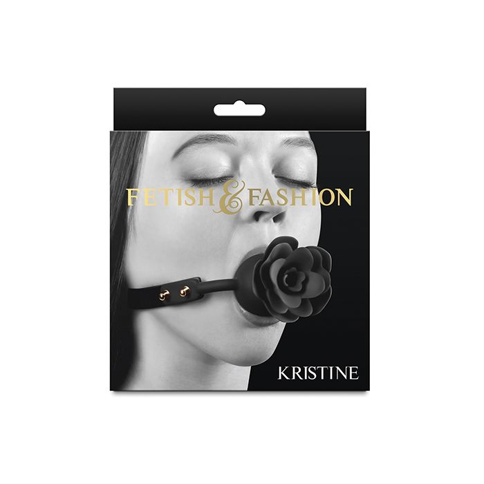 Fetish & Fashion Kristine Ball Gag - Black