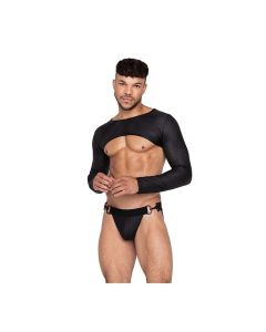 Master Crop Top Black
