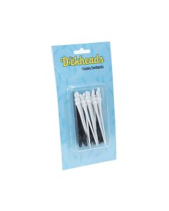 Shots The Dickheads Couples Toothpicks - Multi Colors